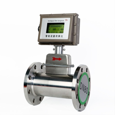 Natural Gas Flow Meter Stainless Steel Gas Turbine Flow Meter Gas Turbine Flow Meter Supply Oem