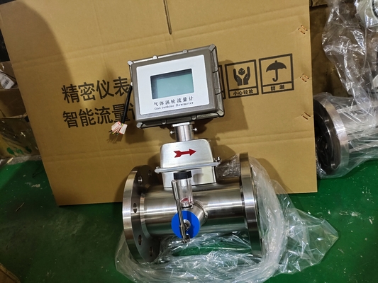 Natural Gas Flow Meter Stainless Steel Gas Turbine Flow Meter Gas Turbine Flow Meter Supply Oem