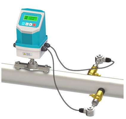Digital Ultrasonic Liquid Flowmeters Pipe Type Ultrasonic Flow Meter for Water