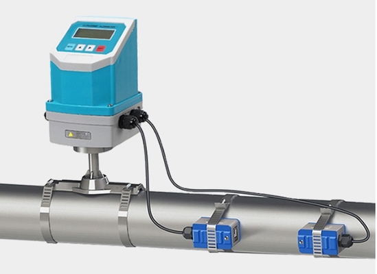Digital Ultrasonic Liquid Flowmeters Pipe Type Ultrasonic Flow Meter for Water