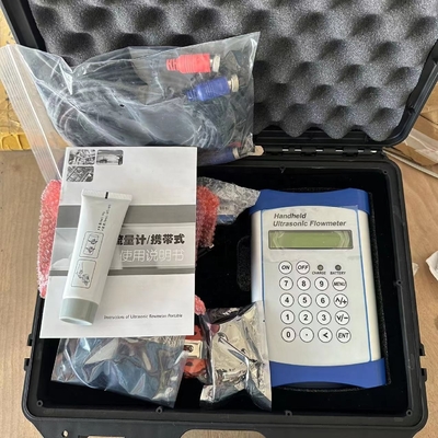 Clamp-On Handheld Ultrasonic Sensor Water Sewage Flow Meter Liquid Ultrasonic Flowmeter