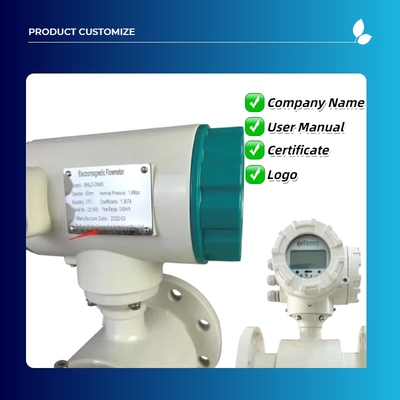 Flow Water Meter Flowmeter 4~20ma SUS304/316L Milk Flowmeters