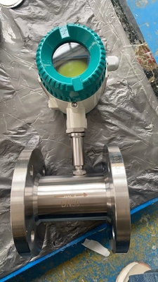 Battery Nuflo Turbine Flow Meter Digital Milk Voleum Measurement Flowmeters