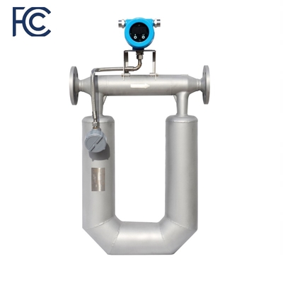 DN50 Chemical Flowmeters High Precision 24VDC Coriolis Mass Flowmeter