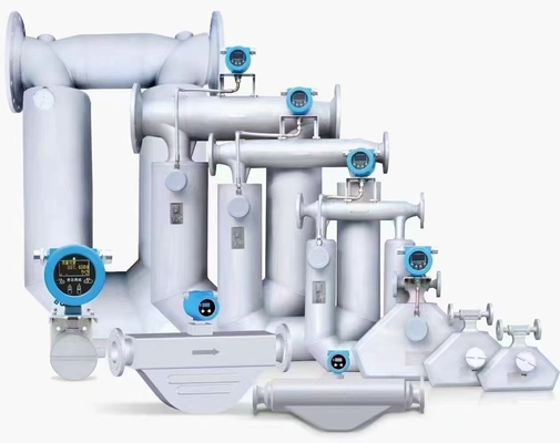 DN50 Chemical Flowmeters High Precision 24VDC Coriolis Mass Flowmeter