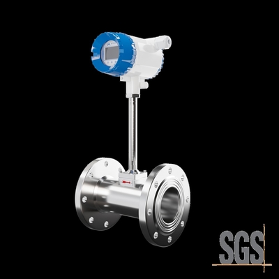 Oxygen Flow Meter Lpg Flow Meters RS485 High Temperature LUGB Vortex Flowmeter