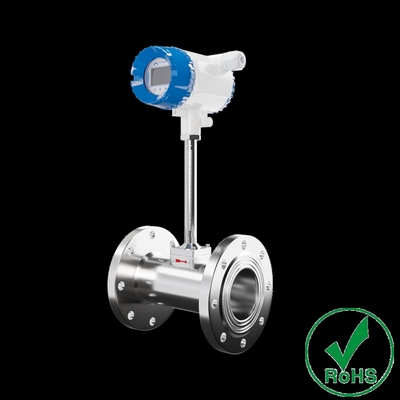 DN25 Flow Meter Transmitter Vortex Flow Meters for Lpg Steam Flowmeter ANSI Flange