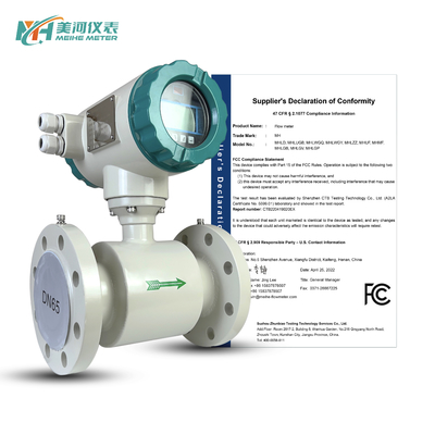 Digital RS485 RS232 HART Alcohol Water Meter Flow Meters 6 Inch Flow Meter for Water