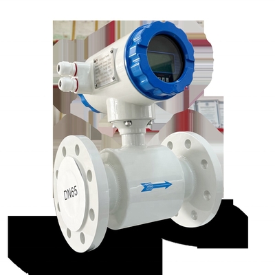 High Accuracy Seawater Sanitary Milk Beer Liquid Electromagnetic Flow Meter