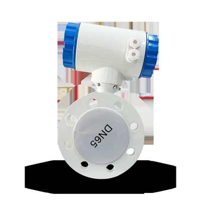 High Accuracy Seawater Sanitary Milk Beer Liquid Electromagnetic Flow Meter