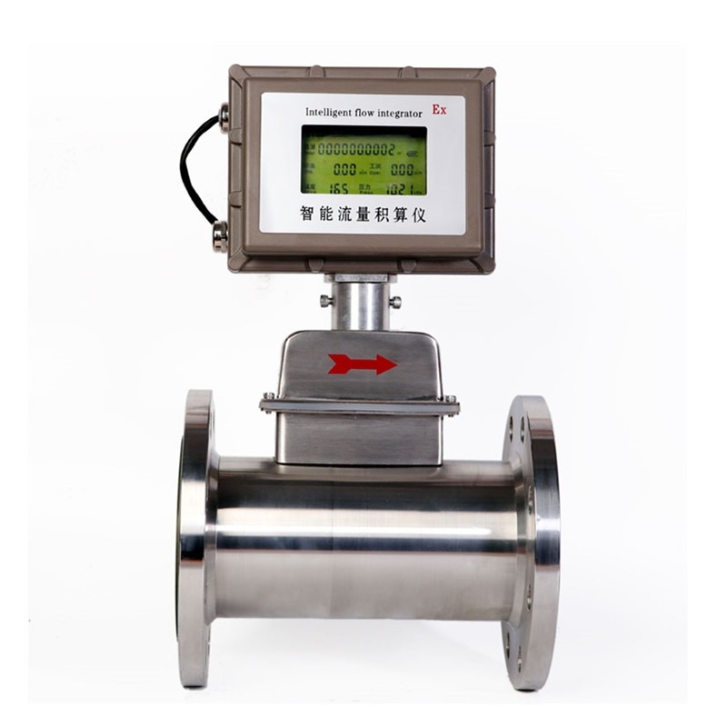 Natural Gas Flow Meter Stainless Steel Gas Turbine Flow Meter Gas Turbine Flow Meter Supply Oem