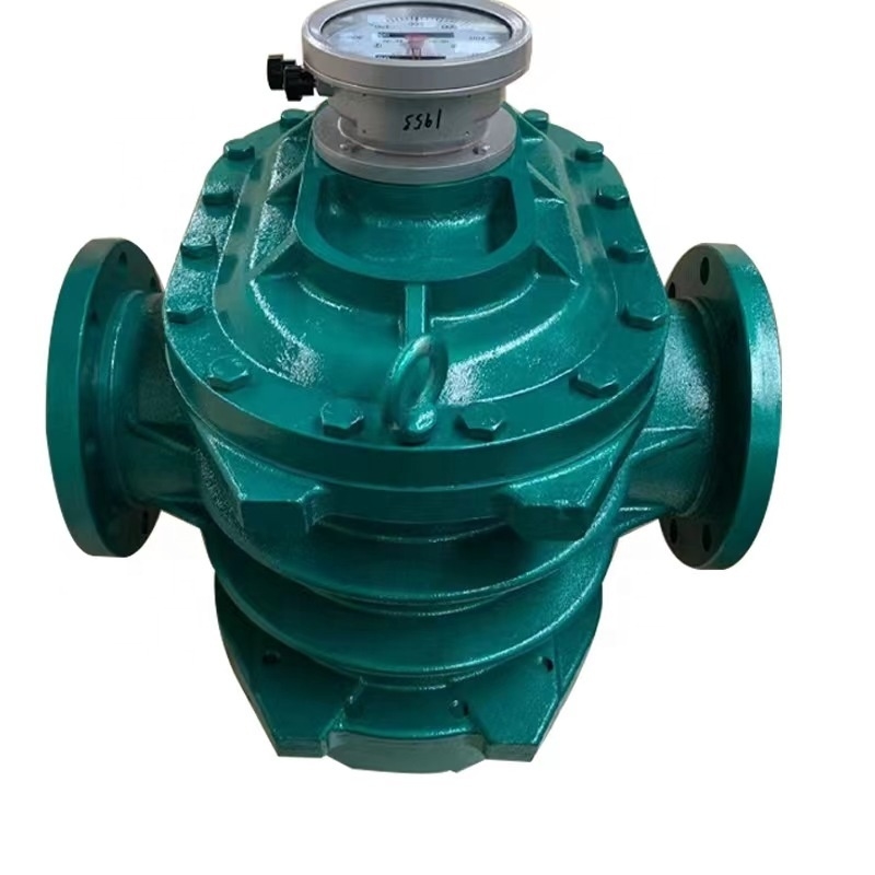 Kaifeng Industrial Digital 1'' 4-20ma Heavy Oil Diesel Fuel Mechanical Oval Gear Flow Meter